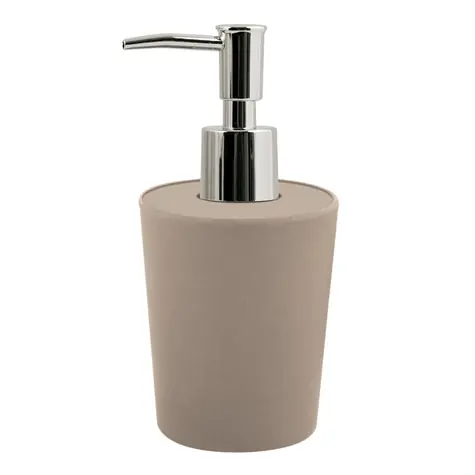 Spirella TAKEO dávkovač mydla šedohnedý / bambusové vlákna / 400 ml