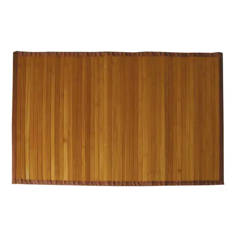 Spirella YALONG kúpeľňová bambusová predložka 50 x 80 cm béžová / protišmyk