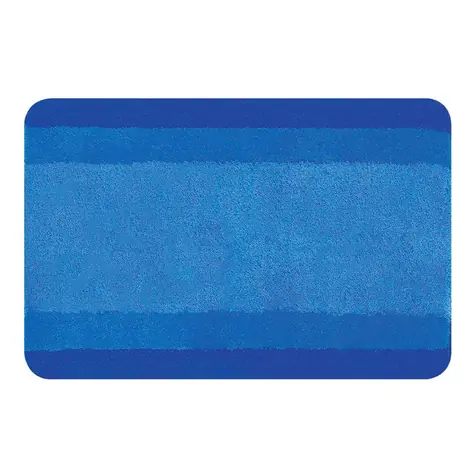 Spirella BALANCE kúpeľňová predložka 70 x 120 cm modrá / polyester / protišmyková