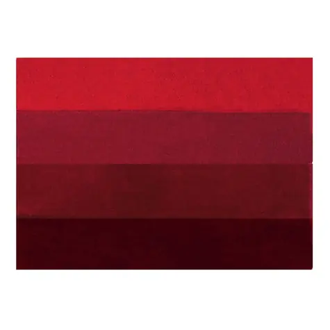 Spirella FOUR kúpeľňová predložka 60 x 90 cm červená / polyester / protišmyková