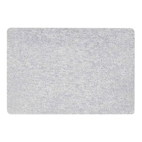 Spirella GOBI kúpeľňová predložka 55 x 65 cm svetlo šedá / mikrovlákno / protišmyková