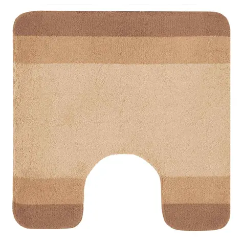 Spirella BALANCE kúpeľňová WC predložka 55 x 55 cm béžová/polyester