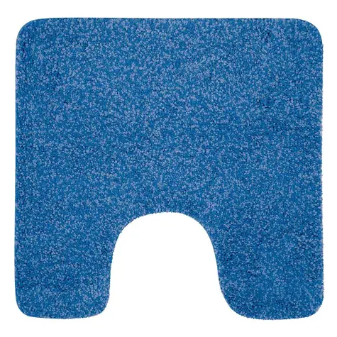 Spirella GOBI kúpeľňová WC predložka 55 x 55 cm modrá / mikrovlákno