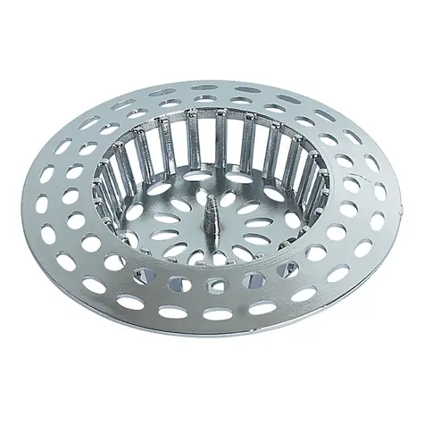 Spirella HAIRTRAP sitko do drezu chrómovaný / plast / priemer 70 mm