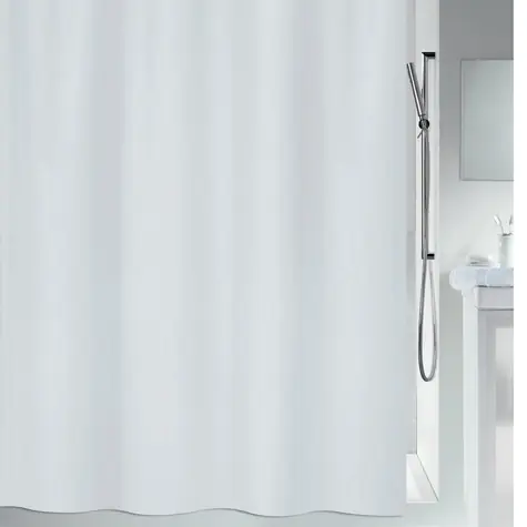 Spirella MAYA sprchový záves 180 x 180 cm biely/polyester