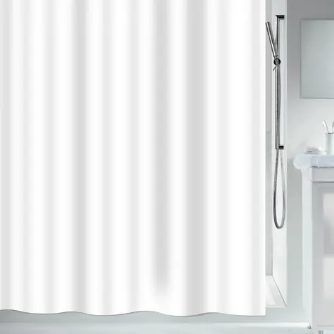 Spirella SECURITAS sprchový záves 180 x 180 cm biely/polyester