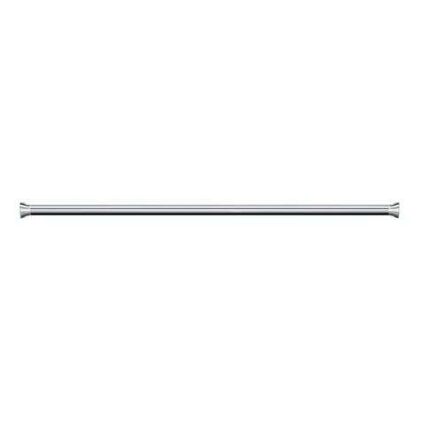 Spirella MAGIC tyč na sprchový záves 125 - 220 cm / bez vŕtania / lesklá / hliník
