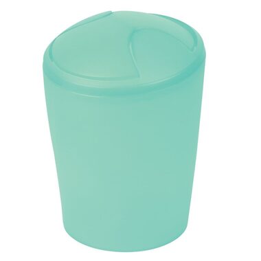 Spirella MOVE výklopný odpadkový kôš 5 L mint zelená/plast