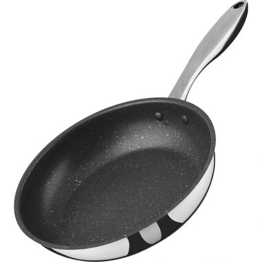 Lamart Panvica Sote / 28 cm / nerez / strieborná