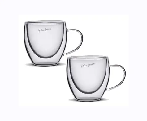 Lamart Vaso Sada pohárov Espresso 2ks 75ml číra / sklo