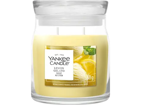 Yankee Candle Lemon Gelato Signature stredná