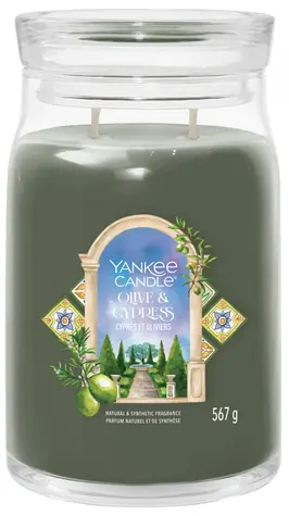 Yankee Candle Parisian Olive & Cypress Signature veľký
