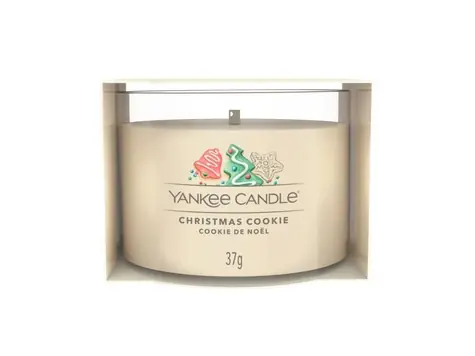 Yankee Candle votívna sviečka plnená v skle CHRISTMAS COOKIE