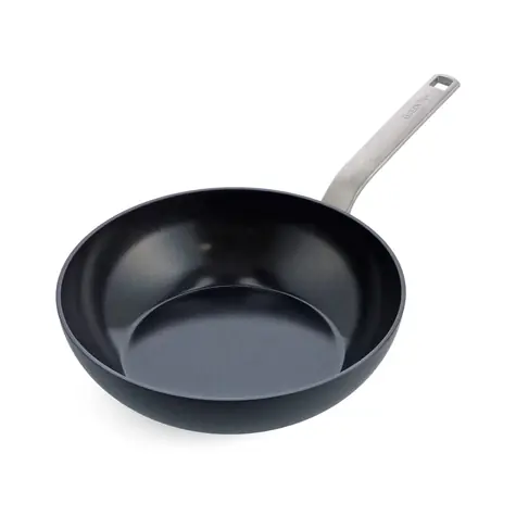 GreenPan Nepriľnavá keramická wok panvica Evolution 28cm čierna