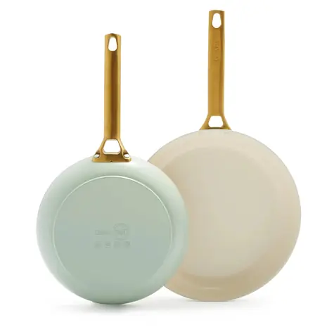GreenPan Sada 2 nepriľnavých keramických panvíc Padova Reserve 20 cm + 26 cm zelená