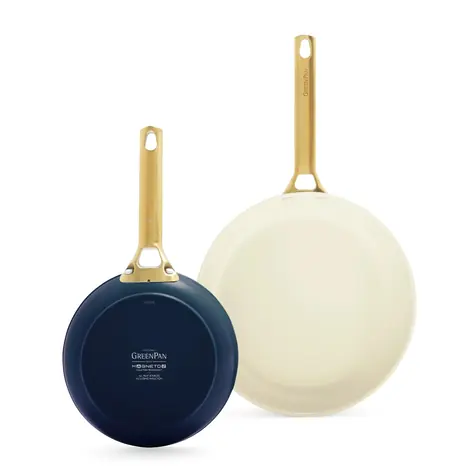 GreenPan Sada 2 nepriľnavých keramických panvíc Padova Reserve 20 cm + 26 cm modrá