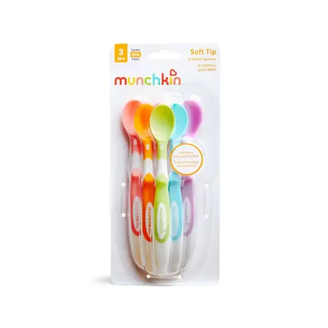 Munchkin - Mäkké jedálenské lyžičky - 6ks / od 3 mesiacov