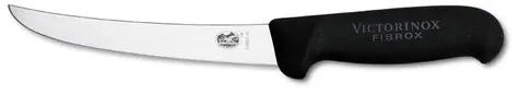 VICTORINOX Fibrox vykosťovací nôž 15 cm / zahnutá čepeľ / Dĺžka čepele 15 cm