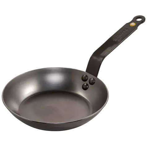 De Buyer Mineral B oceľová panvica s plochou rukoväťou 20 cm