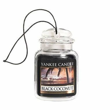 Yankee Candle Car Jar Ultimate Black Coconut Vôňa do auta na zavesenie