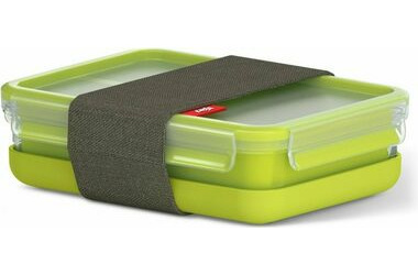 TEFAL Master Seal TO GO K3100212 zelená / Obdĺžniková dóza na jedlo / 1.2 L / plastová / Bez BPA 