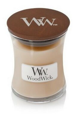 Woodwick White Honey 85g - váza malá / doba horenia: až 30 h