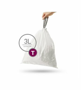 Simplehuman Vrecká do odpadkového koša 3 L typ T / zaťahovacie / 40 ks v balení