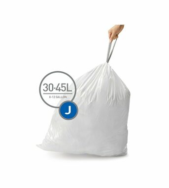 Simplehuman Vrecká do odpadkového koša 30-45 L typ J / zaťahovacie / 20 ks v balení / dopredaj
