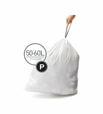 Simplehuman Vrecká do odpadkového koša 50-60 L typ P / zaťahovacie / 20 ks v balení