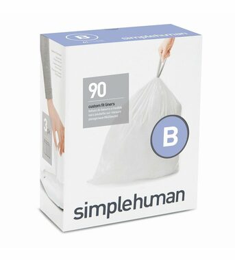 Simplehuman Vrecká do odpadkového koša 6 L typ B / zaťahovacie / 3 x 30 ks ( 90 sáčkov )