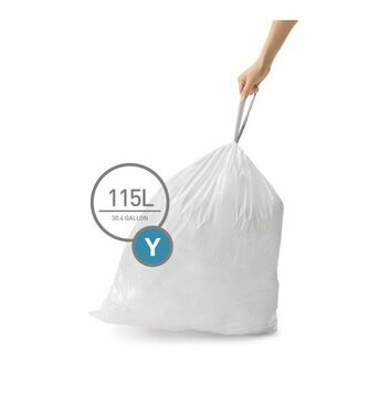 Simplehuman Vrecká do odpadkového koša 115 L typ Y zaťahovacie/ 200 ks vreciek v balení