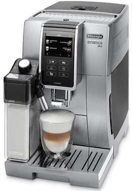 DeLonghi Dinamica PLUS ECAM 370.95.S strieborná / automatický kávovar / 1450 W / 19 bar / 1.8 l / zásobník 300 g