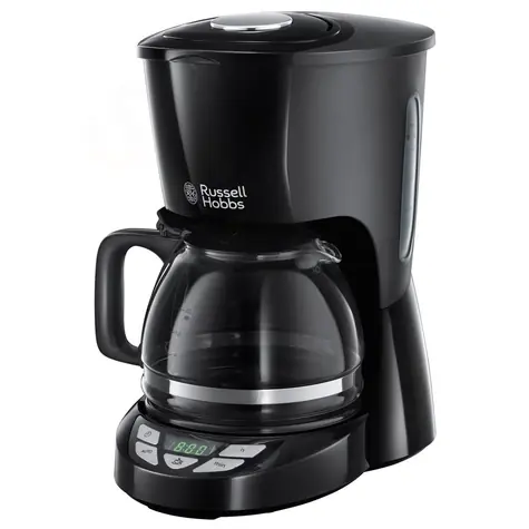 Russell Hobbs Textures PLUS 22620-56 / kávovar na prekvapkávanú kávu / 1.25L kanvica / čierna