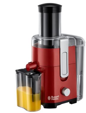 Russell Hobbs Desire 24740-56 / odšťavovač / 550 W / 2 rýchlosti / 0.75L na šťavu / 2L na dužinu / červená