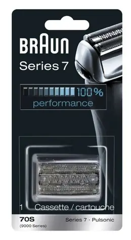 Braun CombiPack Series 7 70S / náhradný brit + fólie / pre strojčeky Series 7