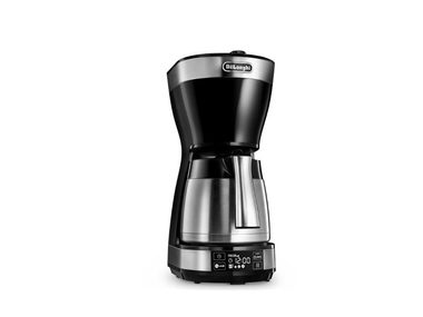 DeLonghi ICM 16731 / kávovar na prekvapkávanú kávu / 1.25L / 1200 W / LCD displej / čierna