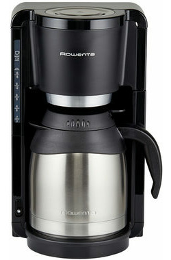 Rowenta CT3818 Milano čierna / kávovar na prekvapkávanú kávu / 850 W / 1.25 l