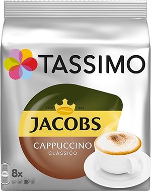Tassimo Jacobs Cappucino / Káva v kapsule / 8ks