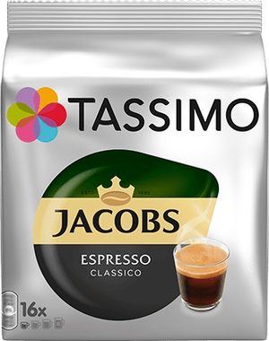 TASSIMO Jacobs Espresso / Káva v kapsule / 16ks