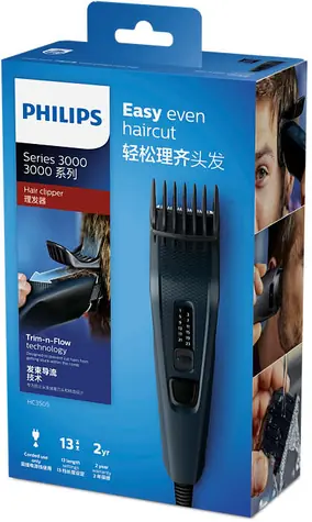 Philips Hairclipper series 3000 HC3505-15 / zastrihávač vlasov / 0.5-23 mm / 41 mm šírka / čierna