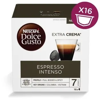 NESCAFÉ DOLCE GUSTO Espresso Intenso / Káva v kapsule / 16ks