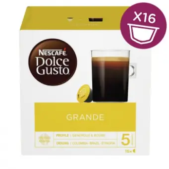 Nestle NESCAFÉ Dolce GUSTO Grande / Káva v kapsule / 16ks