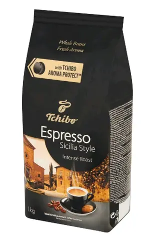 Tchibo 500830 Espresso Sicilia Style 1kg / Zrnková káva / 80% Arabica & 20% Robusta
