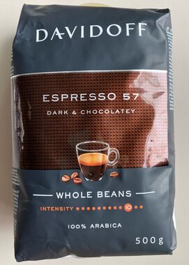 Davidoff Café Espresso 57 500g / Zrnková káva