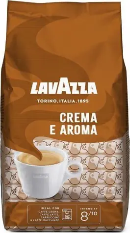 Lavazza Crema e Aroma 1 kg / Zrnková káva / 50% Robusta & 50% Arabica