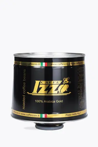 Izzo Caffé Gold 1 kg / Zrnková káva / 100% Arabica / Plechovka / dopredaj