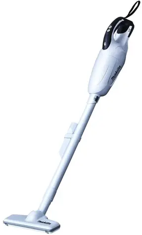 Makita DCL181FZW biela / Aku tyčový vysávač / 18V / 0.65 l / Li- ION / doba prevádzky až 40 min