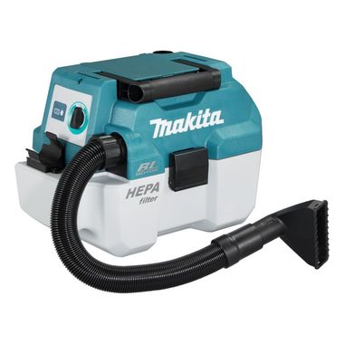 Makita DVC750LZX1 / Aku Ručný vysávač / 18V / 7.5 L / HEPA / až 70 minút / bez Aku