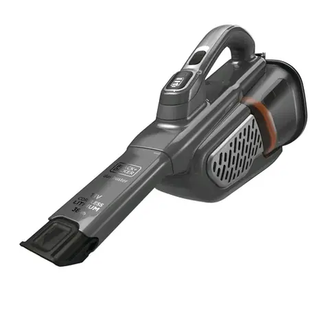 Black&amp;Decker BHHV520JF sivá-čierna / Aku Ručný vysávač / 18V / 2.0Ah / 0.7 l / až 21 minút