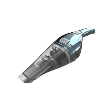 Black&amp;Decker NVC220WBC-QW strieborná-modrá / Aku Ručný vysávač / 7.2V / 1.5Ah / 0.37 l / až 12 minút